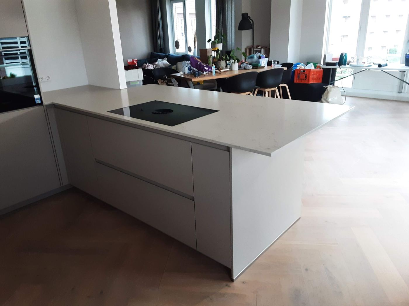 Keuken met ingebouwde apparatuur, gemonteerd door Express Installatie – foto 72